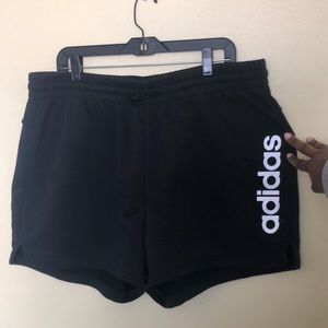 Adidas Black Sweat Shorts